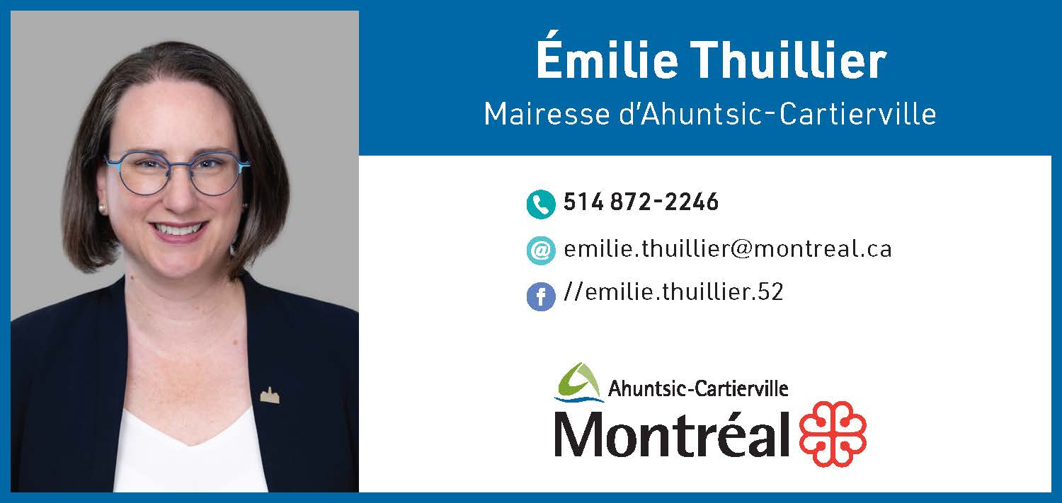 Emilie Thuillier, Mairesse de l'arrondissement d'Ahuntsic-Cartierville à Montréal