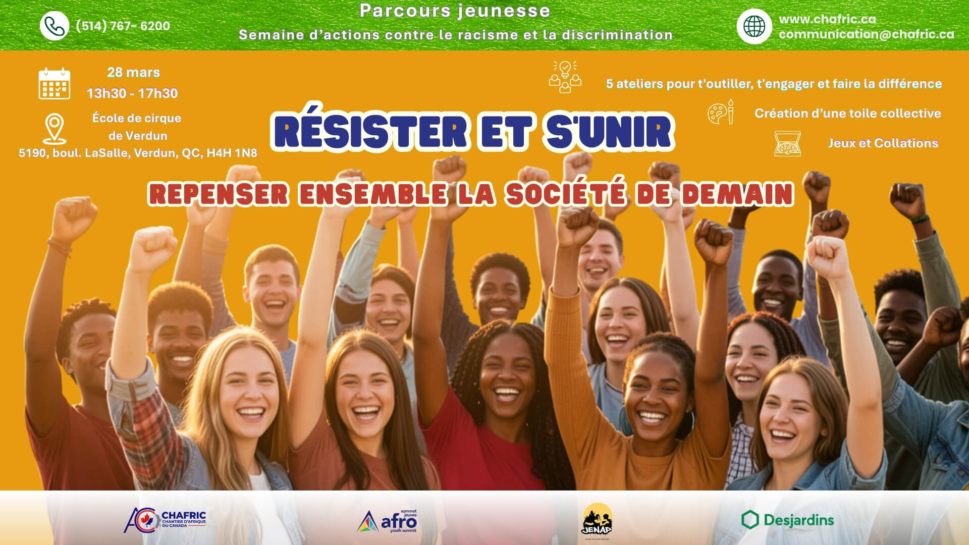 Image de l'article Parcours « S’unir pour résister : repenser ensemble la société de demain! »