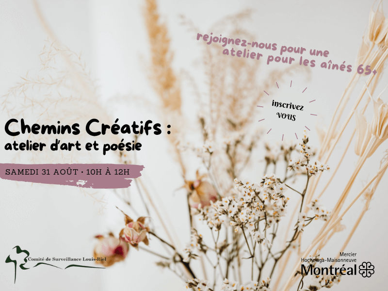 Image de l'article Chemins Créatifs: Atelier d’art et d’écriture
