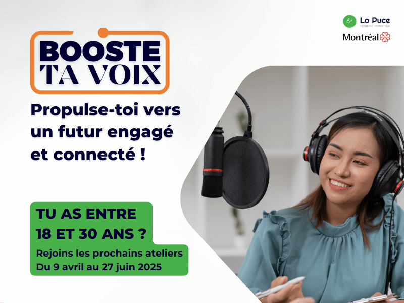 Image de l'article Booste ta voix : ton tremplin vers une communication engagée – Dernières places ! | Programme jeunesse