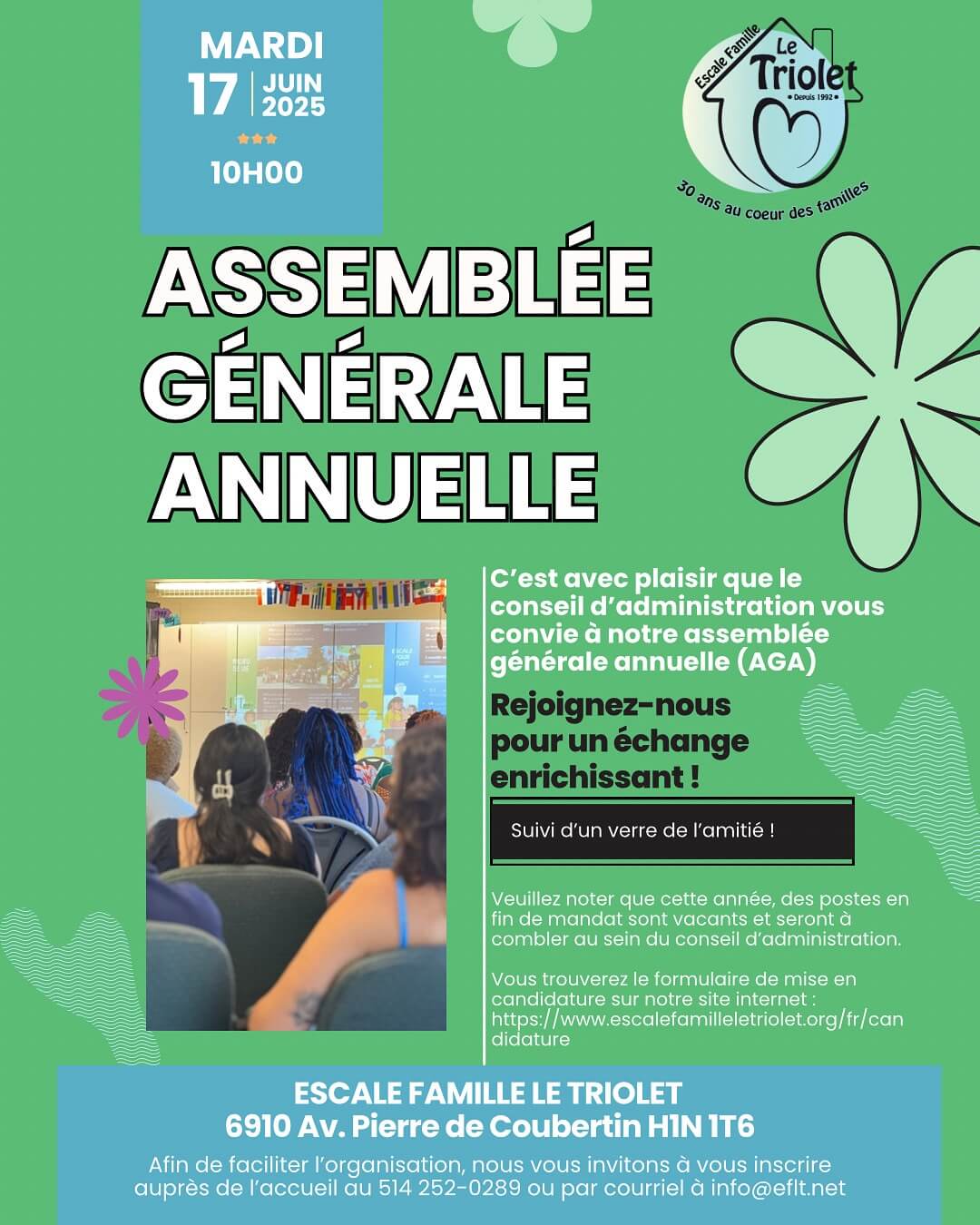 Image de l'article Avis de convocation – Assemblée générale annuelle 2025