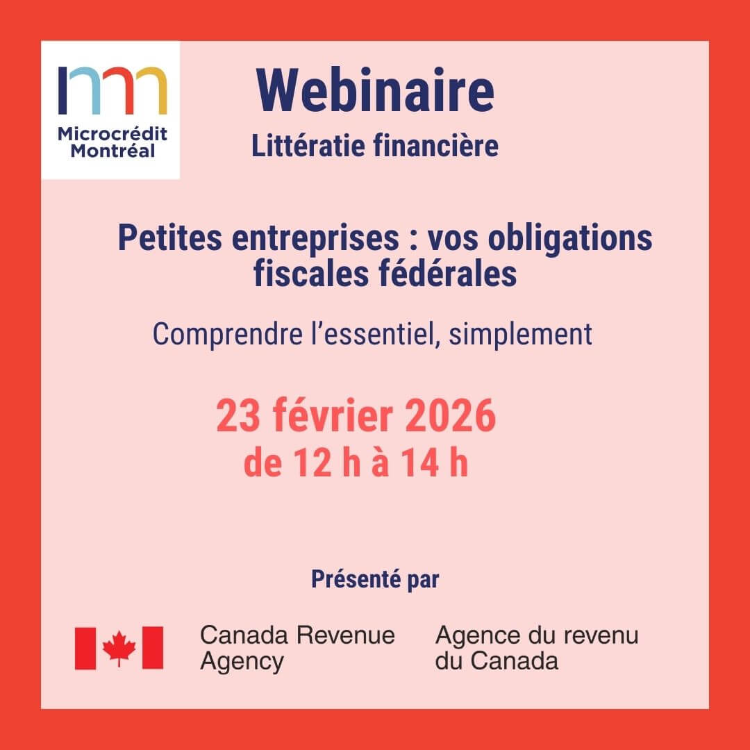 Image de l'article Midi-Webinaire: Petites entreprises – vos obligations fiscales fédérales