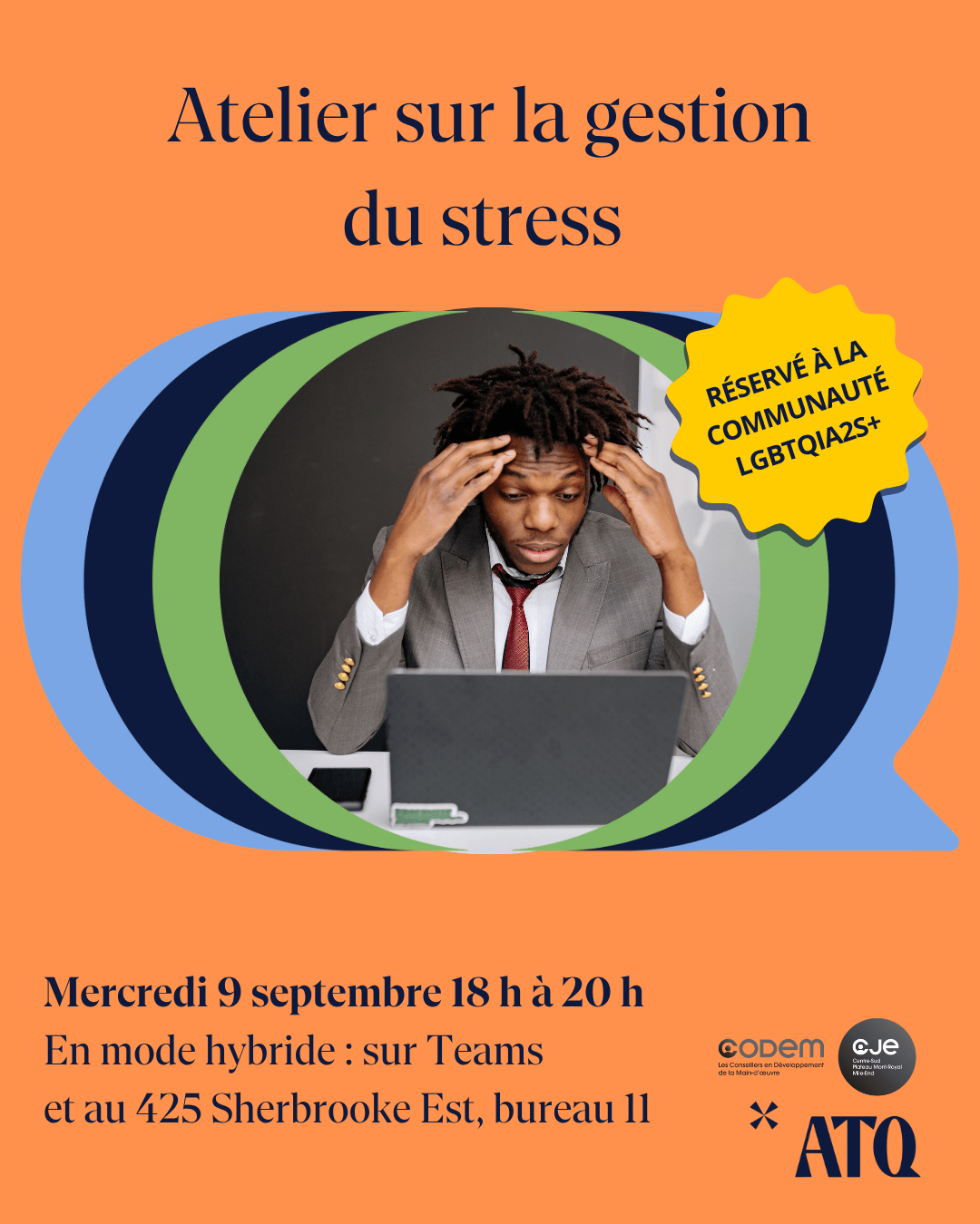 Image de l'article Atelier sur la gestion du stress (CODEM/CJE x ATQ)