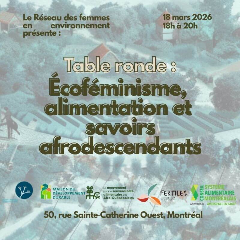 Image de l'article Table ronde : Écoféminisme, alimentation et savoirs afrodescendants