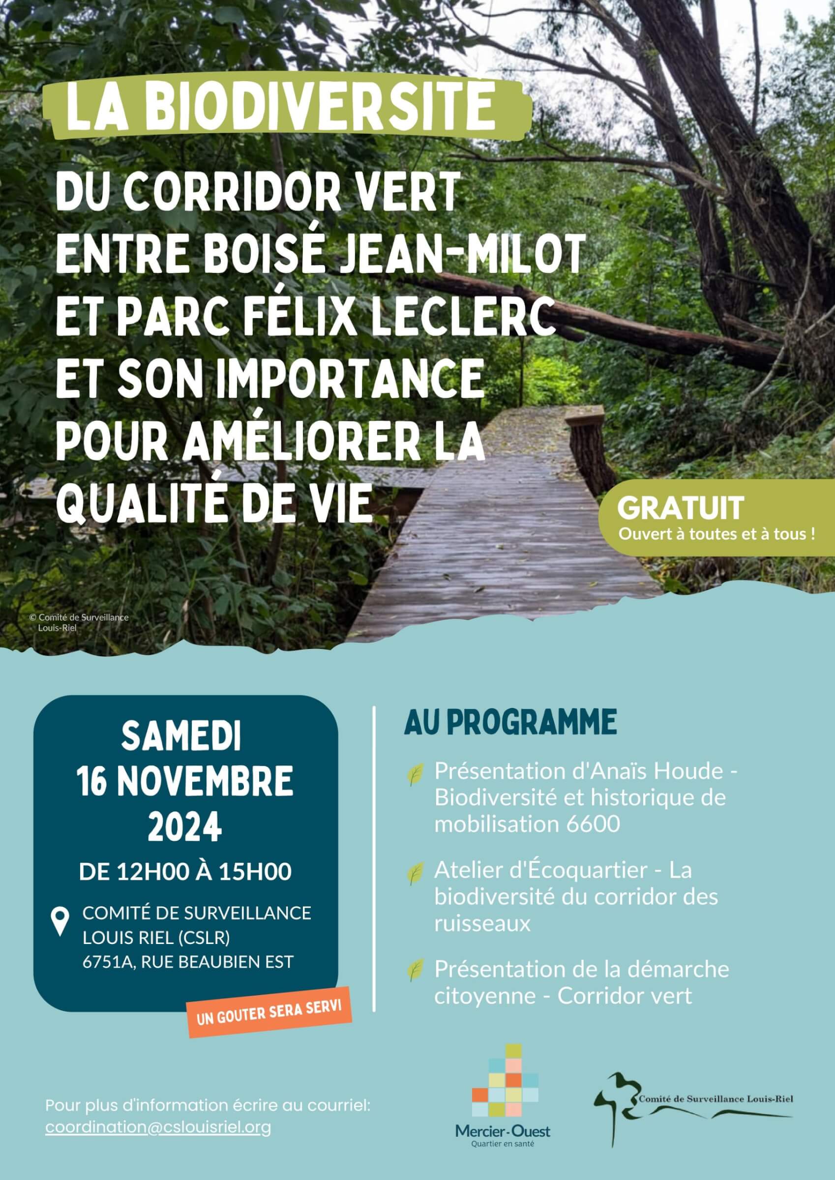 Image de l'article Rejoignez-nous pour la biodiversité du Corridor Vert !