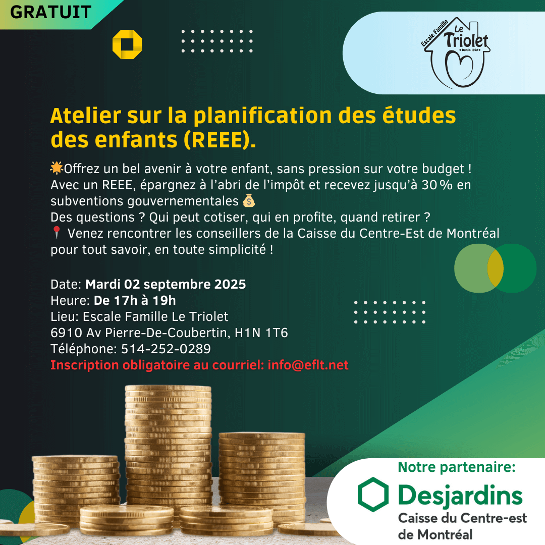 Image de l'article 𝐀𝐭𝐞𝐥𝐢𝐞𝐫 𝐬𝐮𝐫 𝐥𝐚 𝐩𝐥𝐚𝐧𝐢𝐟𝐢𝐜𝐚𝐭𝐢𝐨𝐧 𝐝𝐞𝐬 𝐞́𝐭𝐮𝐝𝐞𝐬 𝐝𝐞𝐬 𝐞𝐧𝐟𝐚𝐧𝐭𝐬 (𝐑𝐄𝐄𝐄).