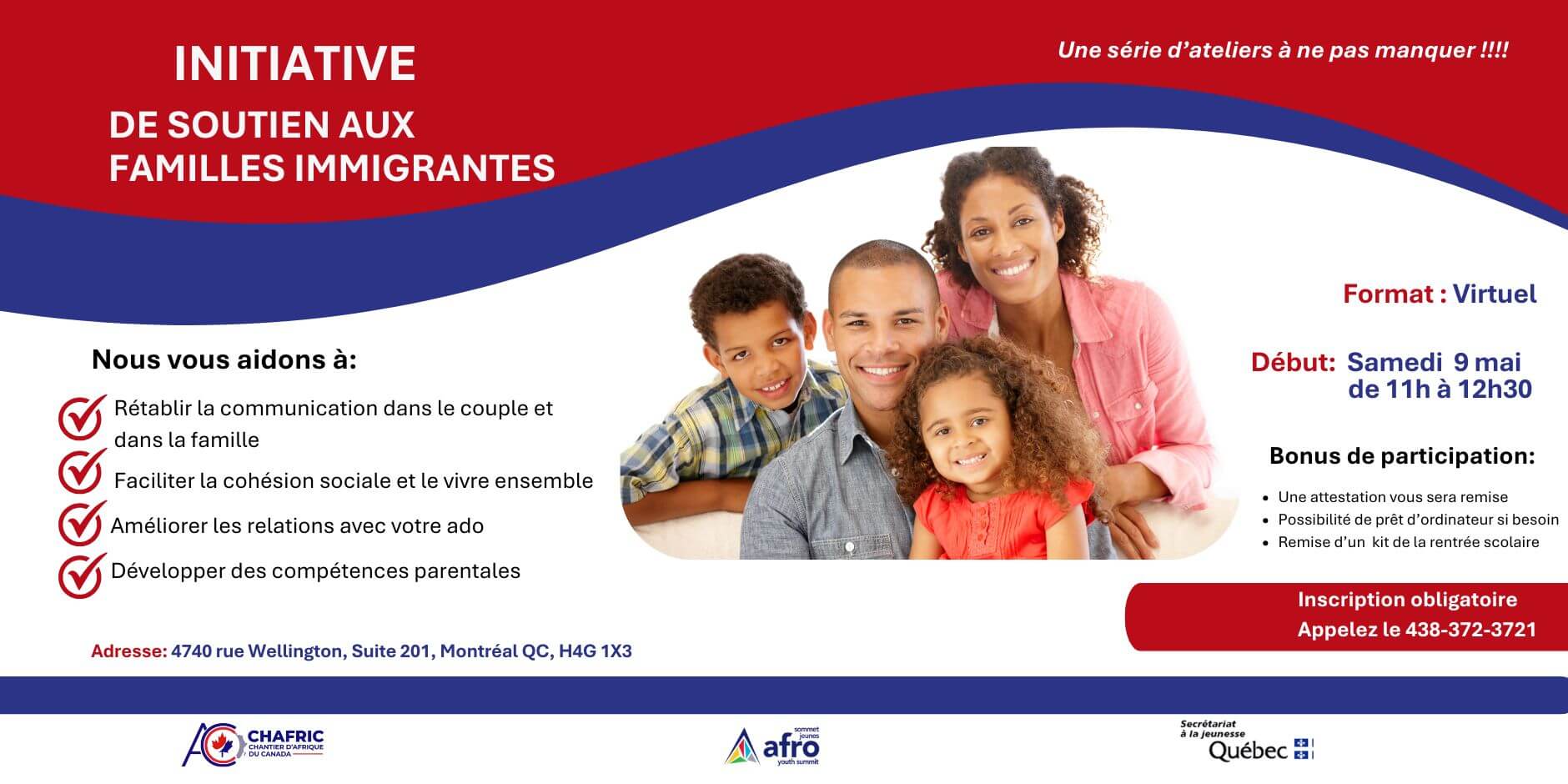 Image de l'article Programme de Soutien aux Familles des Communautés Noires (PSFN)