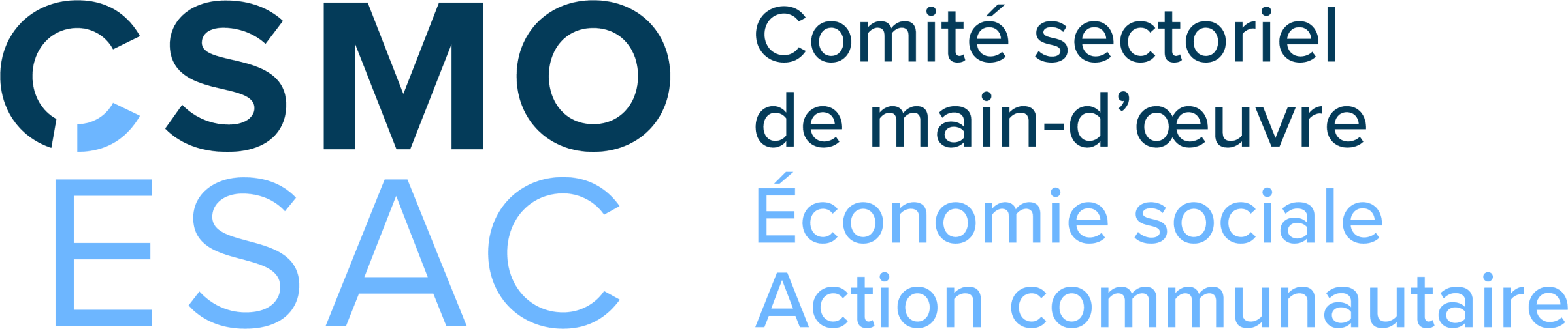 Logo de Comité sectoriel de main-d’œuvre de l’économie sociale et de l’action communautaire