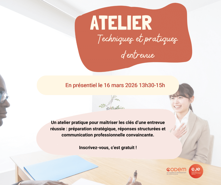 Image de l'article Atelier techniques et pratiques d’entrevue – REPORTÉ