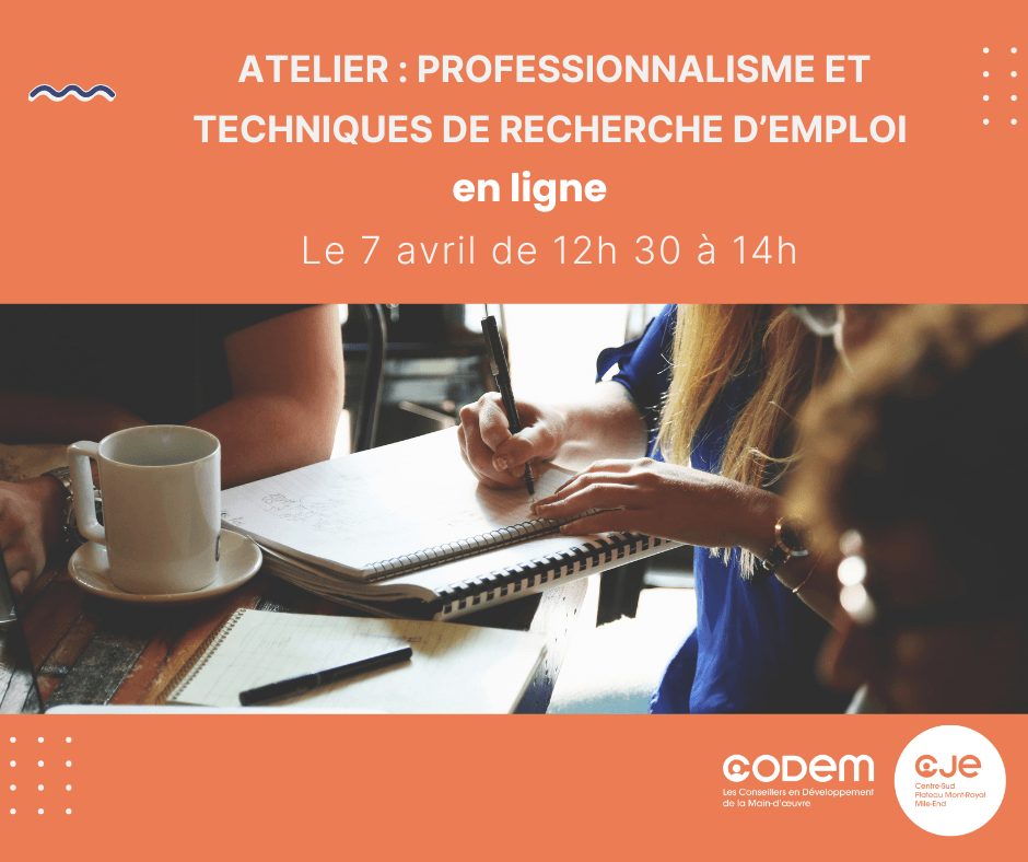 Image de l'article Atelier : Professionnalisme et techniques de recherche d’emploi