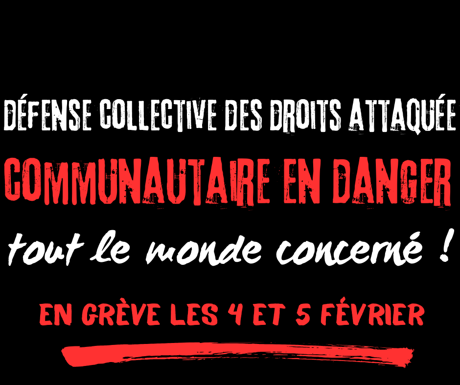 Image de l'article Défense collective des droits attaquée, communautaire en danger, tout le monde est concerné !