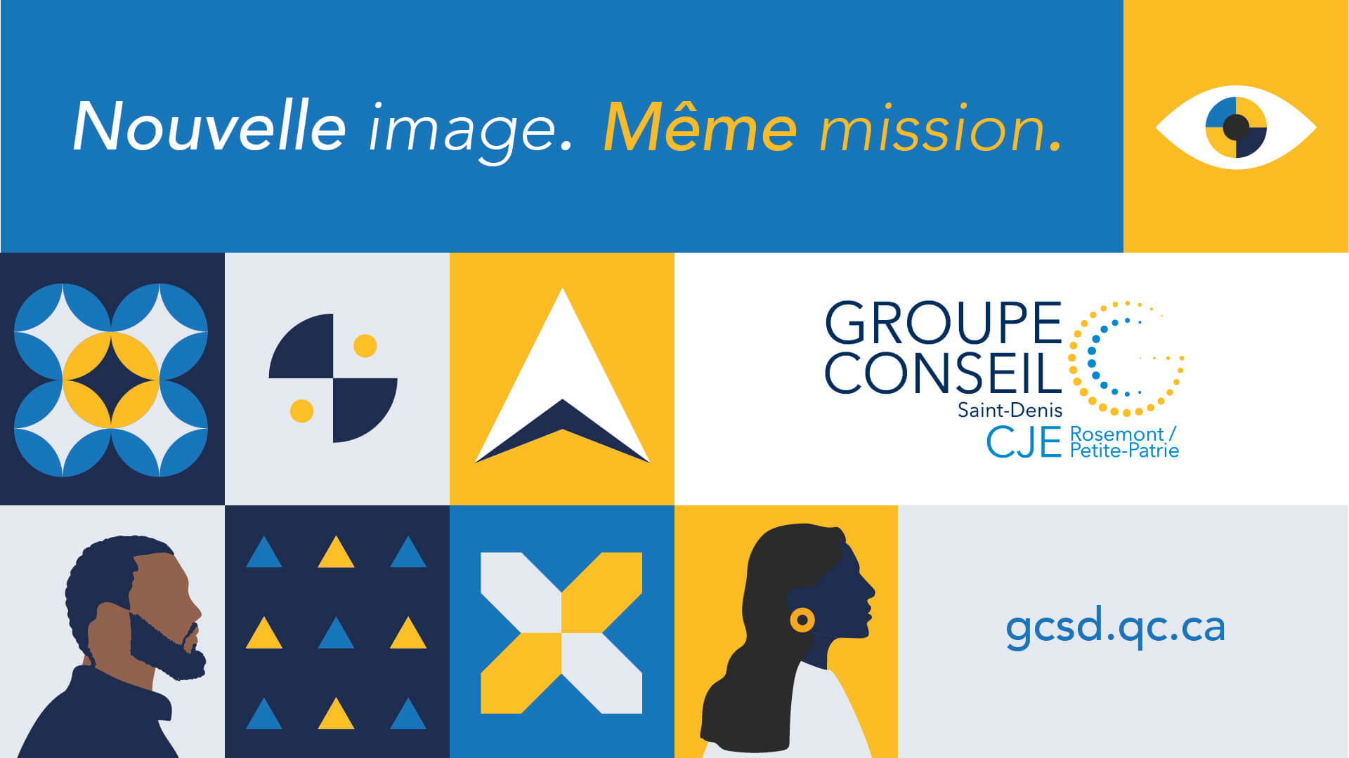 Image de l'article Le Groupe Conseil Saint-Denis (GCSD) dévoile une nouvelle identité visuelle qui reflète l’étendue de ses services et sa mission sociale