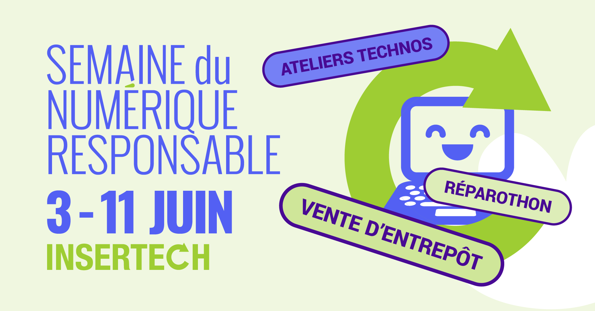 Image de l'article Semaine du Numérique Responsable – Du 3 au 11 juin 2025 chez INSERTECH