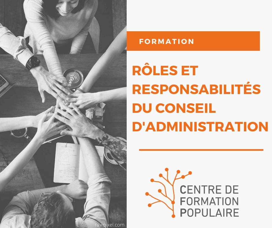 Image de l'article Formation rôles et responsabilités du conseil d’administration