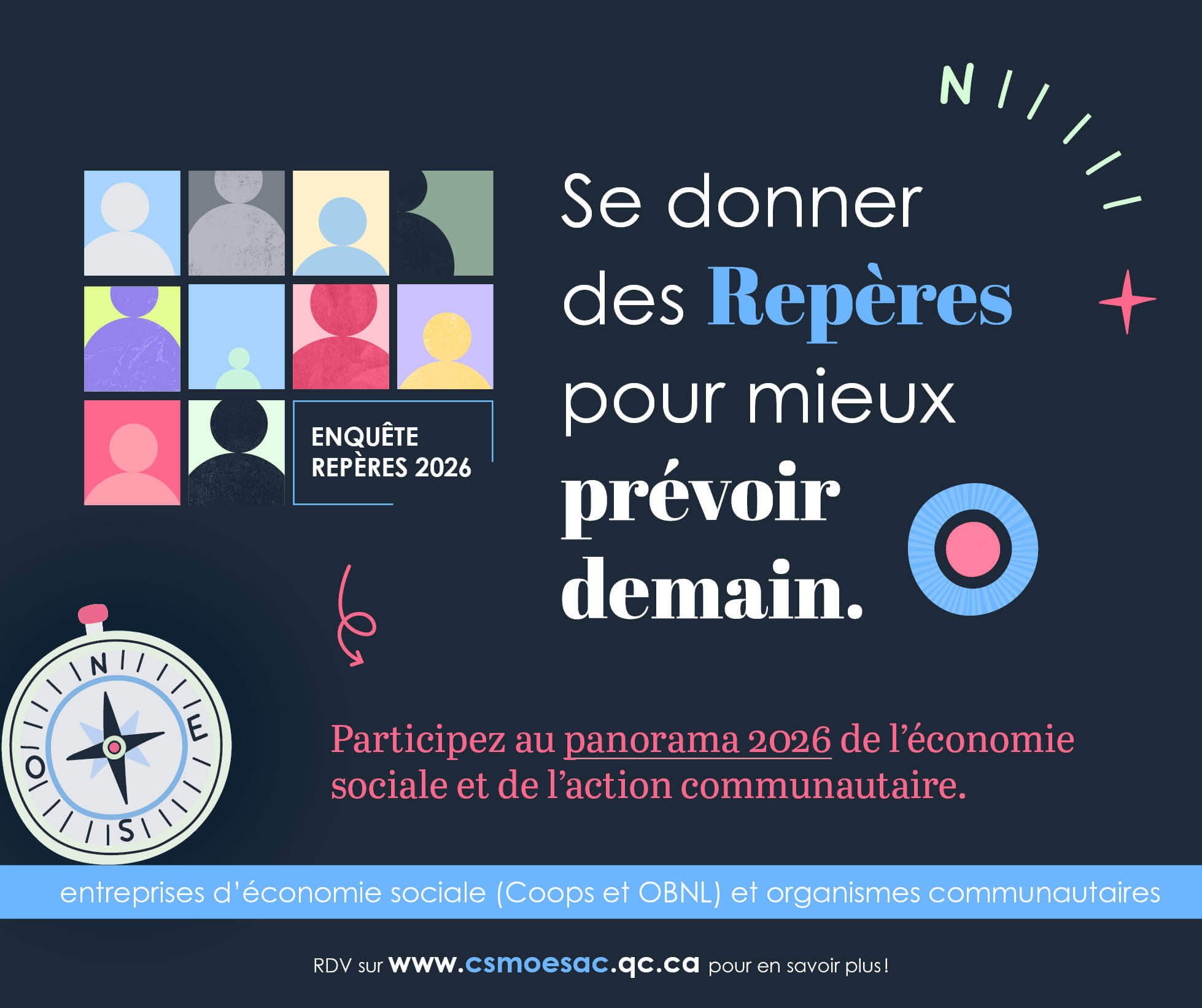 Image de l'article La sixième édition de l’enquête Les Repères est en cours : faites-vous connaître pour être reconnus !
