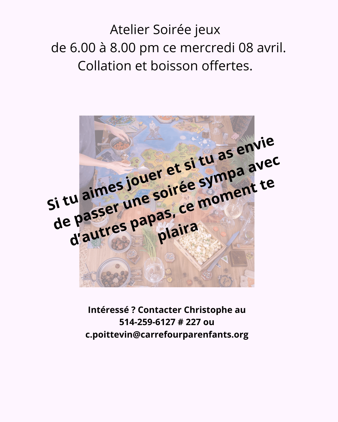 Image de l'article Soirée jeux entre gars