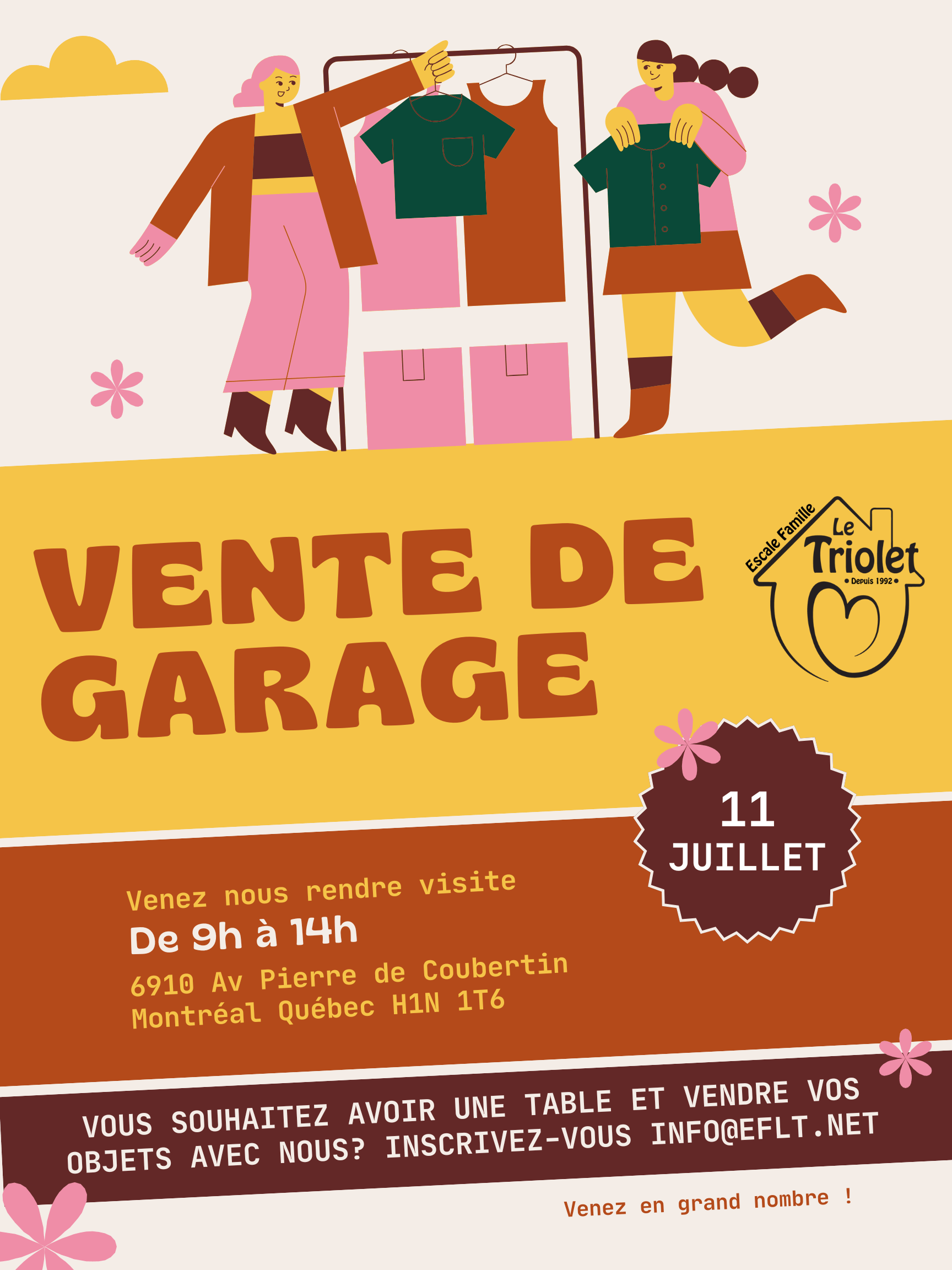 Image de l'article Vente de garage ! Quartier Mercier-Ouest