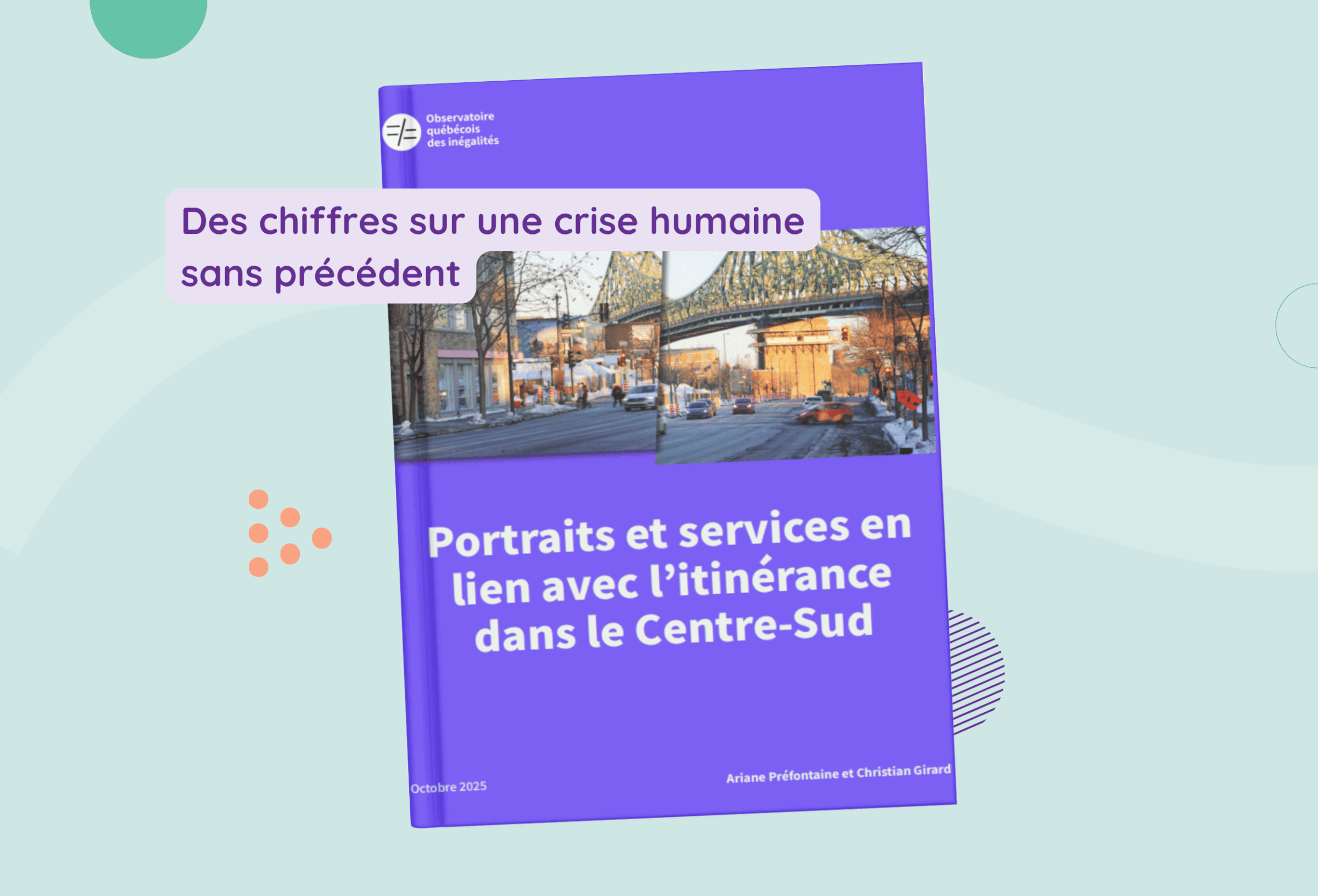 Image de l'article Portrait de l’itinérance dans Centre-Sud