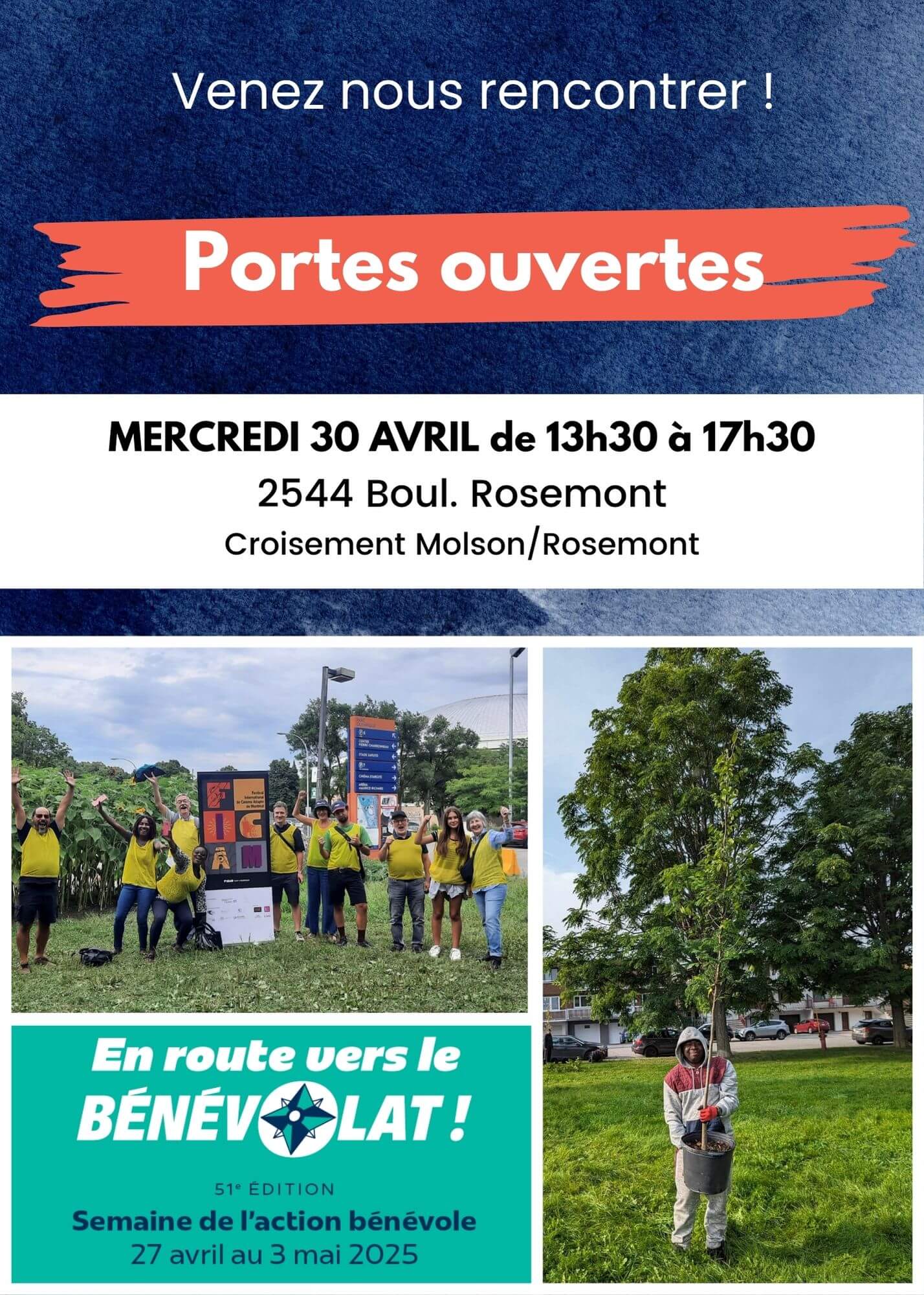 Image de l'article Portes ouvertes – Trouvez votre bénévolat !