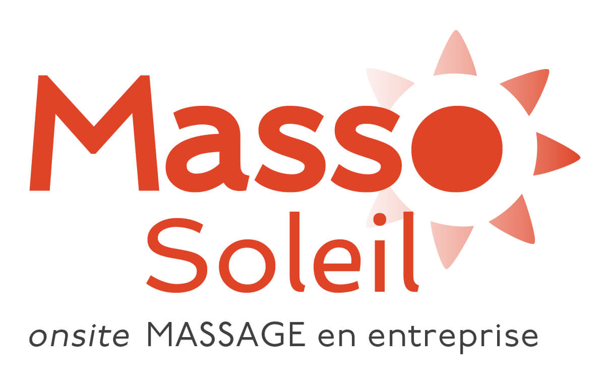 Logo de MassoSoleil onsite MASSAGE en entreprise
