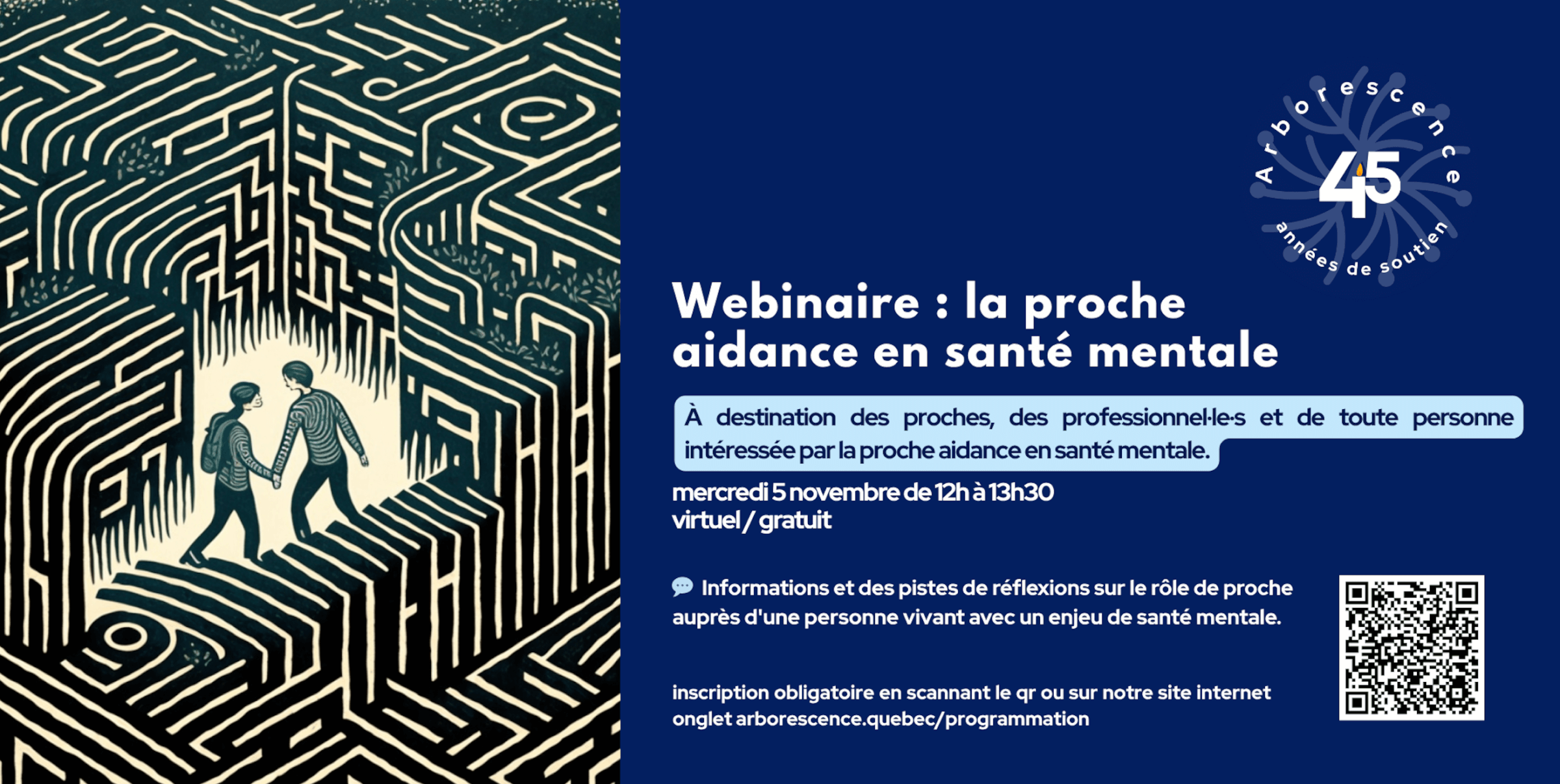 Image de l'article webinaire – la proche aidance en santé mentale – gratuit, sur inscription