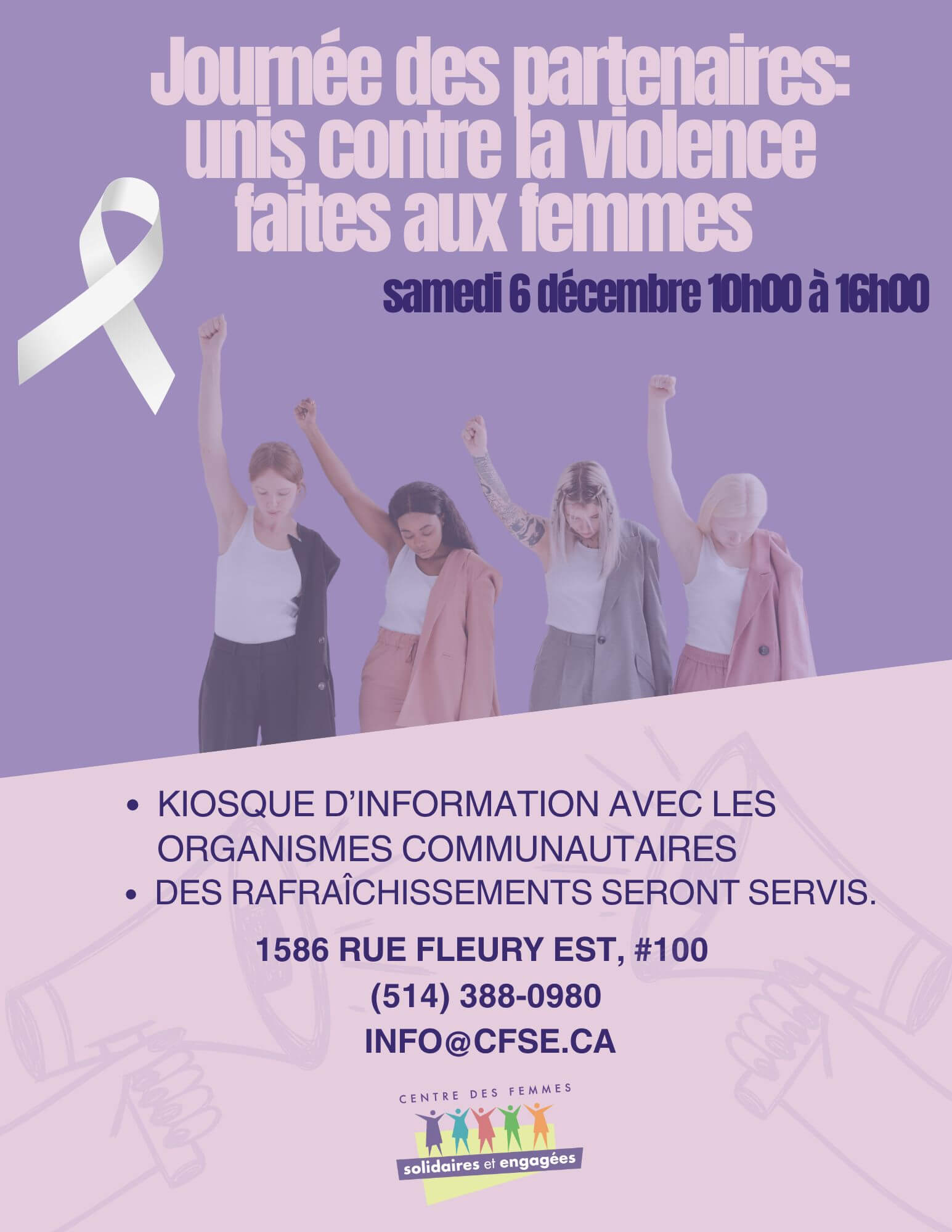 Image de l'article Journée des partenaires: unis contre les violences faites aux femmes