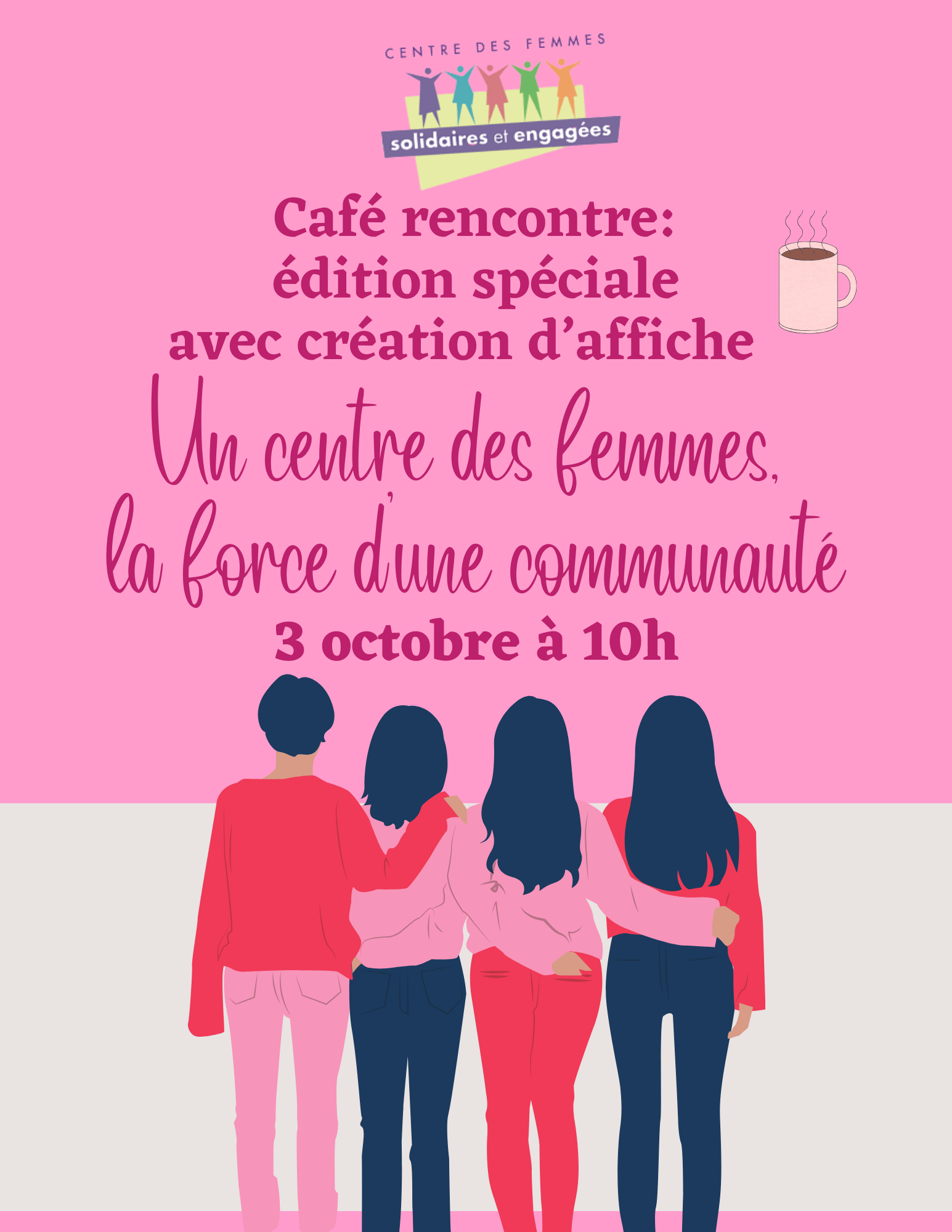 Image de l'article Café rencontre: édition spéciale avec création d’affiche
