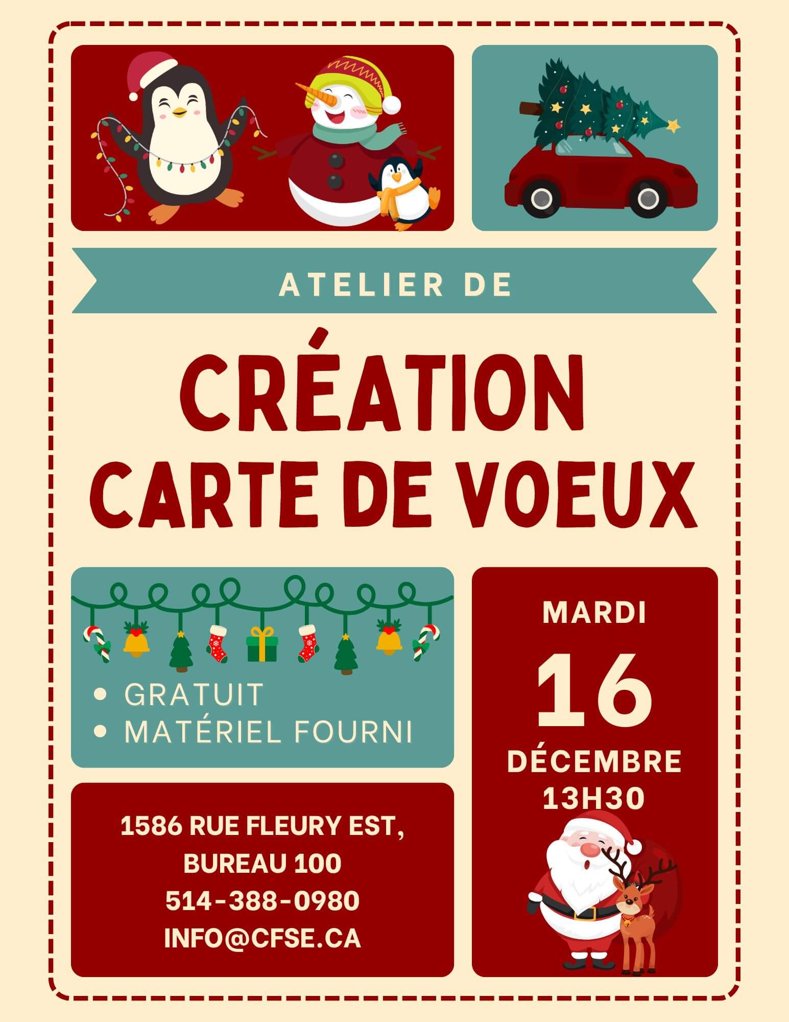 Image de l'article Atelier de création de carte de voeux