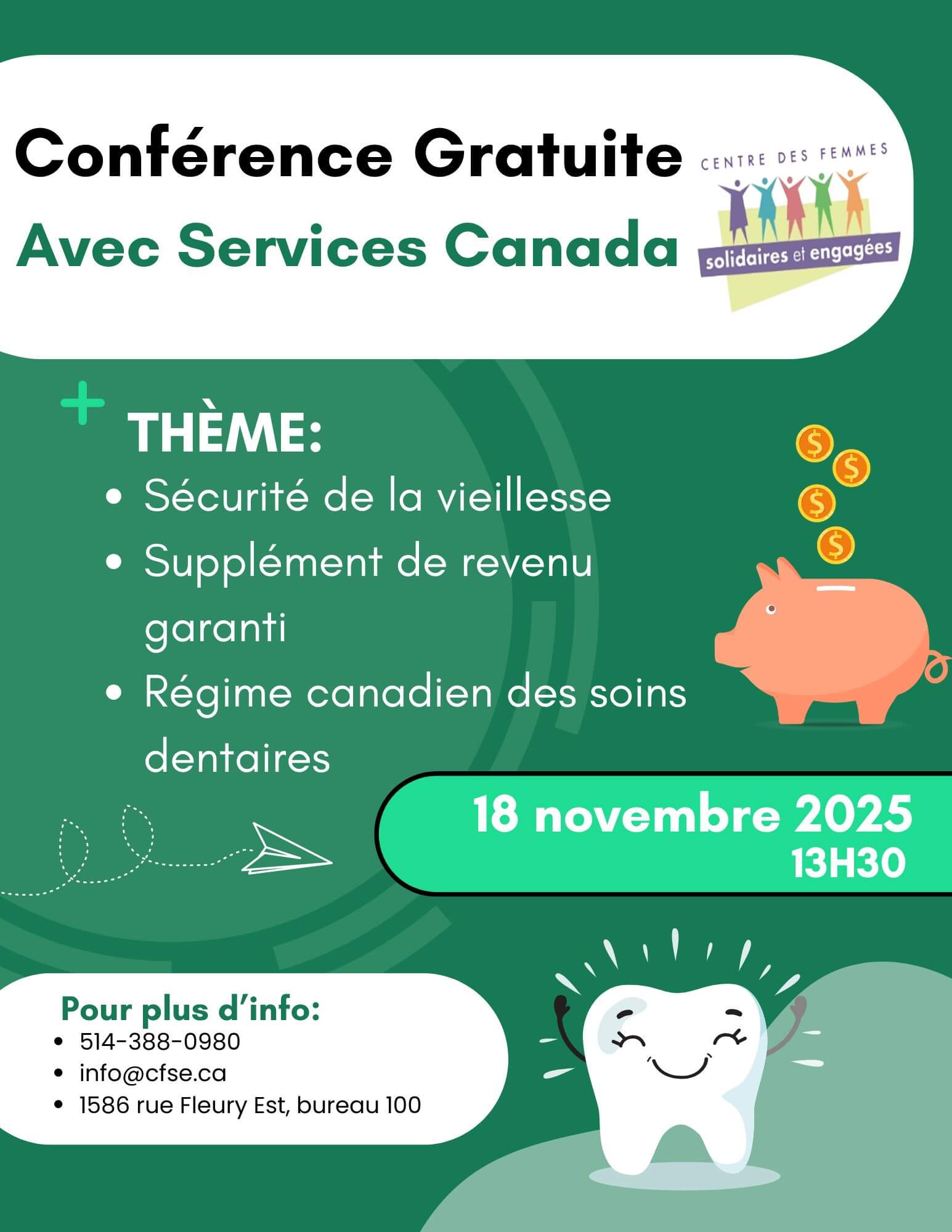 Image de l'article Conférence gratuite avec Services Canada