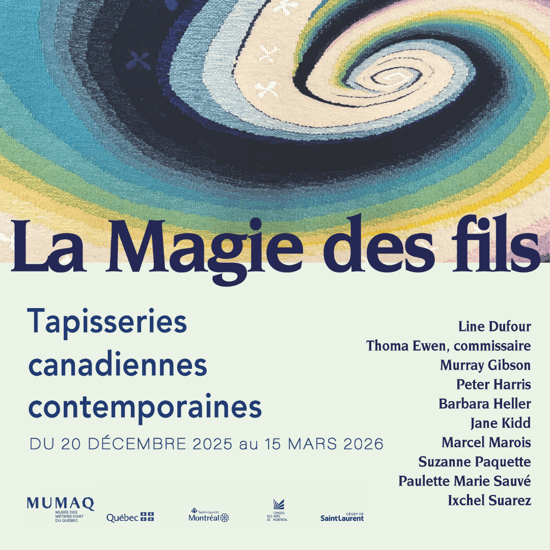 Image de l'article Exposition | La Magie des fils : tapisseries canadiennes contemporaines