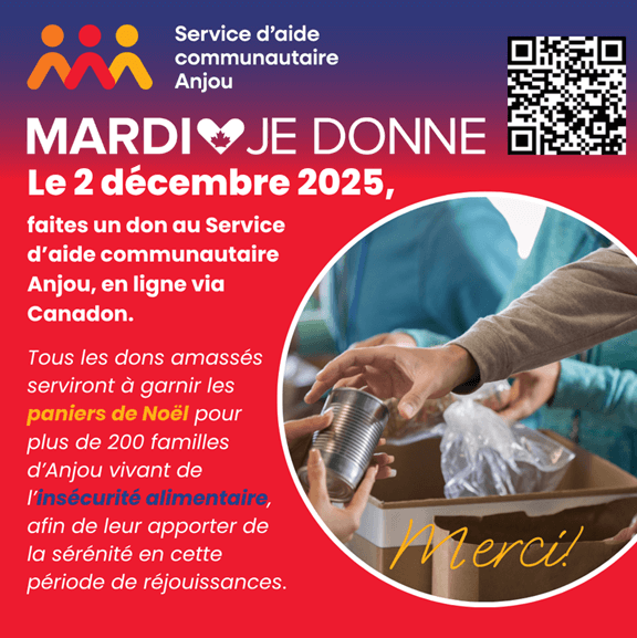 Image de l'article MARDI JE DONNE – Le 2 décembre 2025