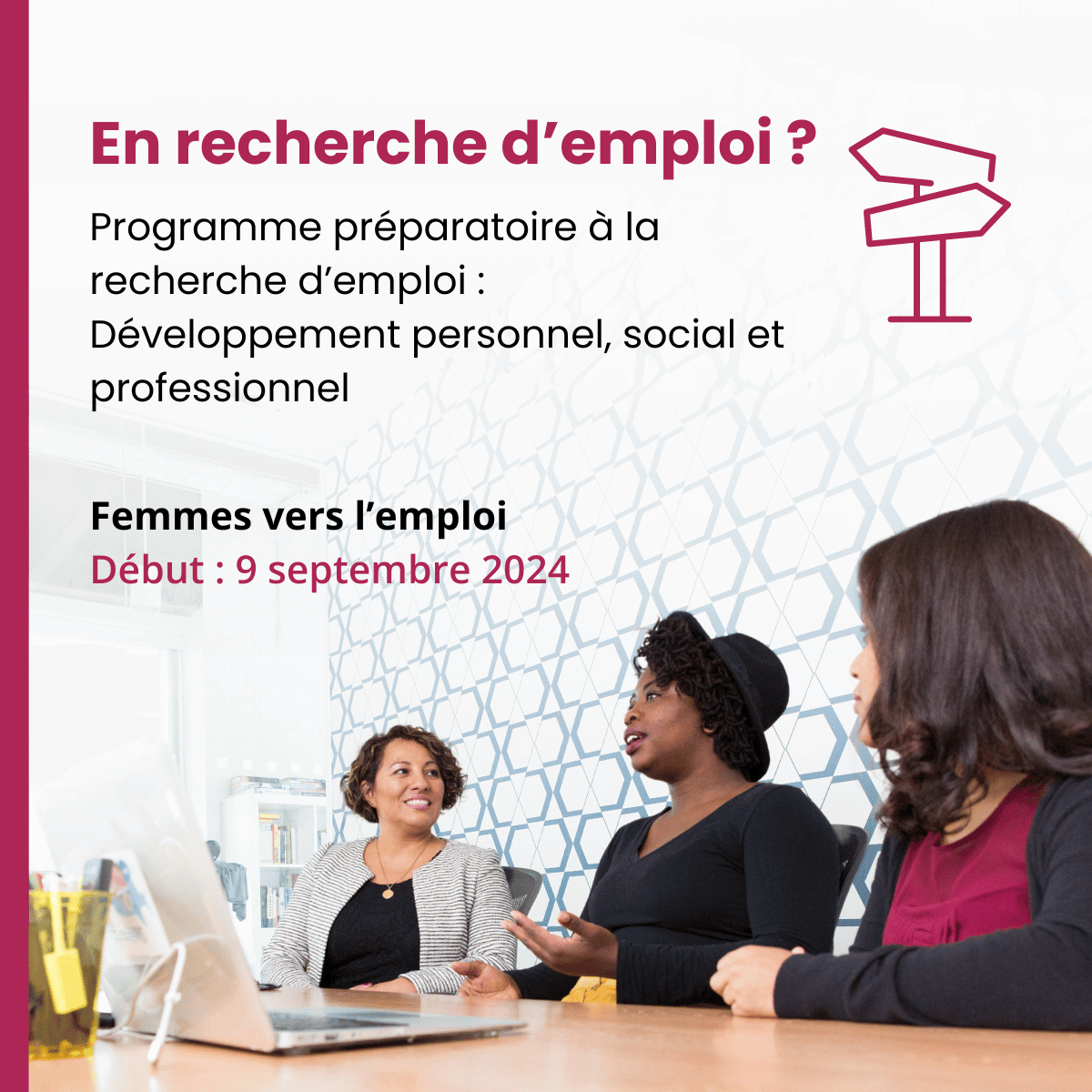 Image de l'article Femmes vers l’emploi – Séance d’information