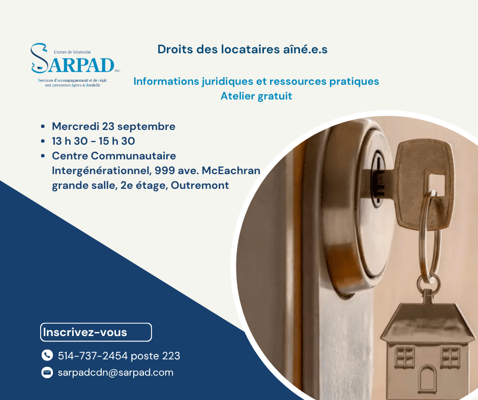 Image de l'article Droits des locataires aîné.e.s