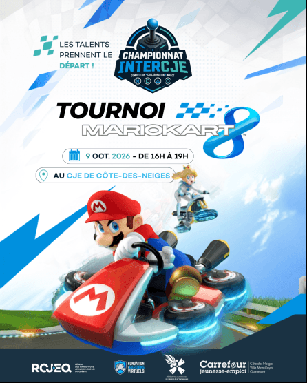 Image de l'article Le tournoi de Mario Kart 8 arrive enfin à notre CJE !
