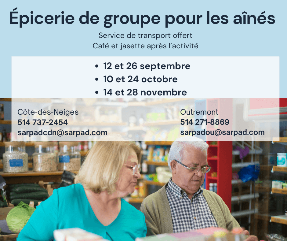 Image de l'article Épicerie de groupe pour les aînés