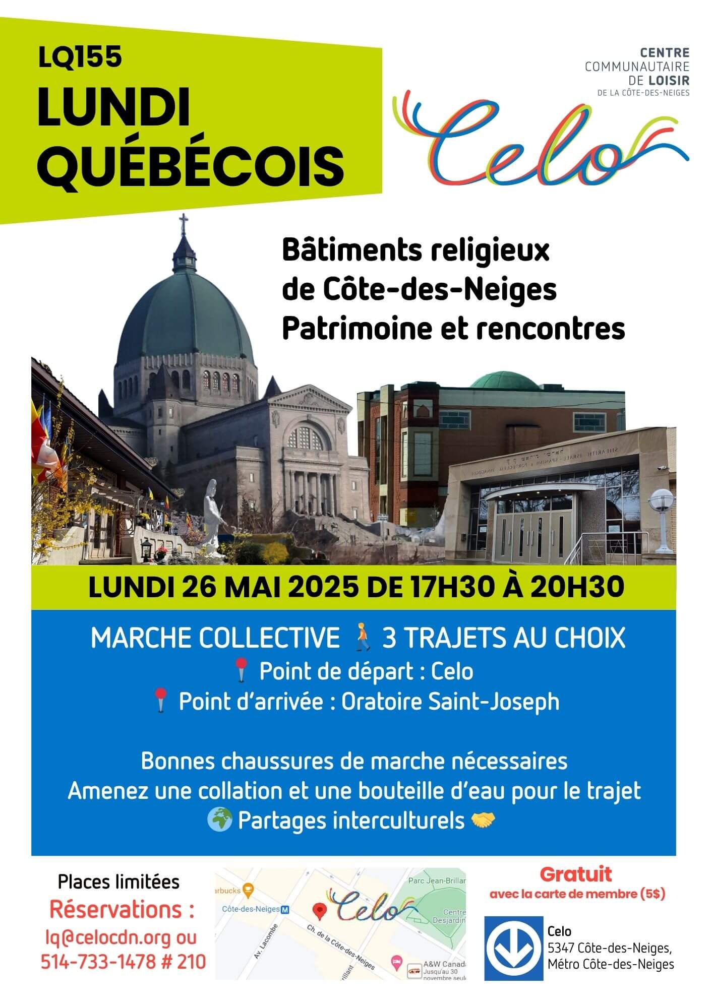 Image de l'article Lundi québécois – Bâtiments religieux de Côte-des-Neiges : Pour en savoir plus.