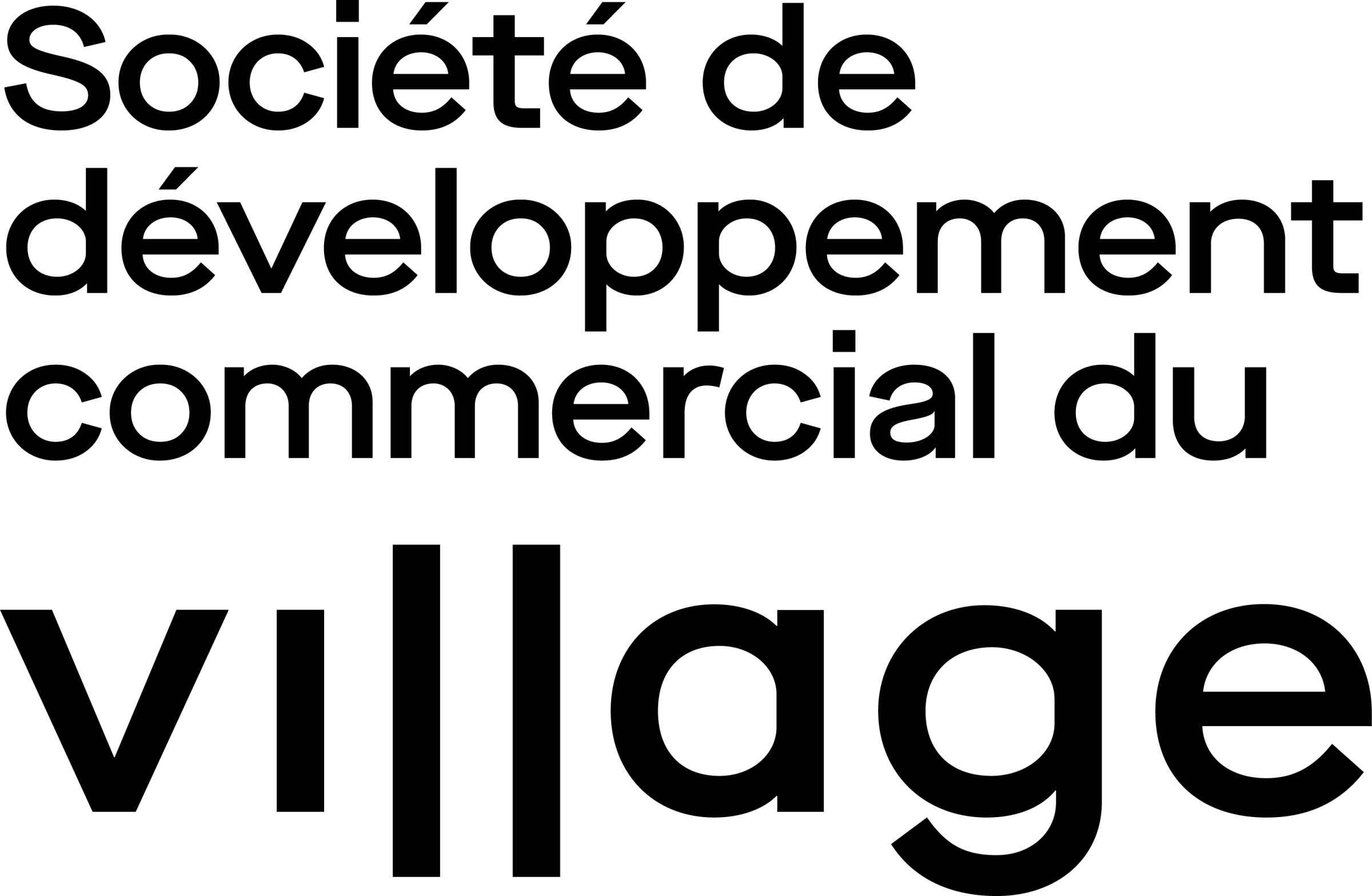 Logo de Société de développement commercial du Village