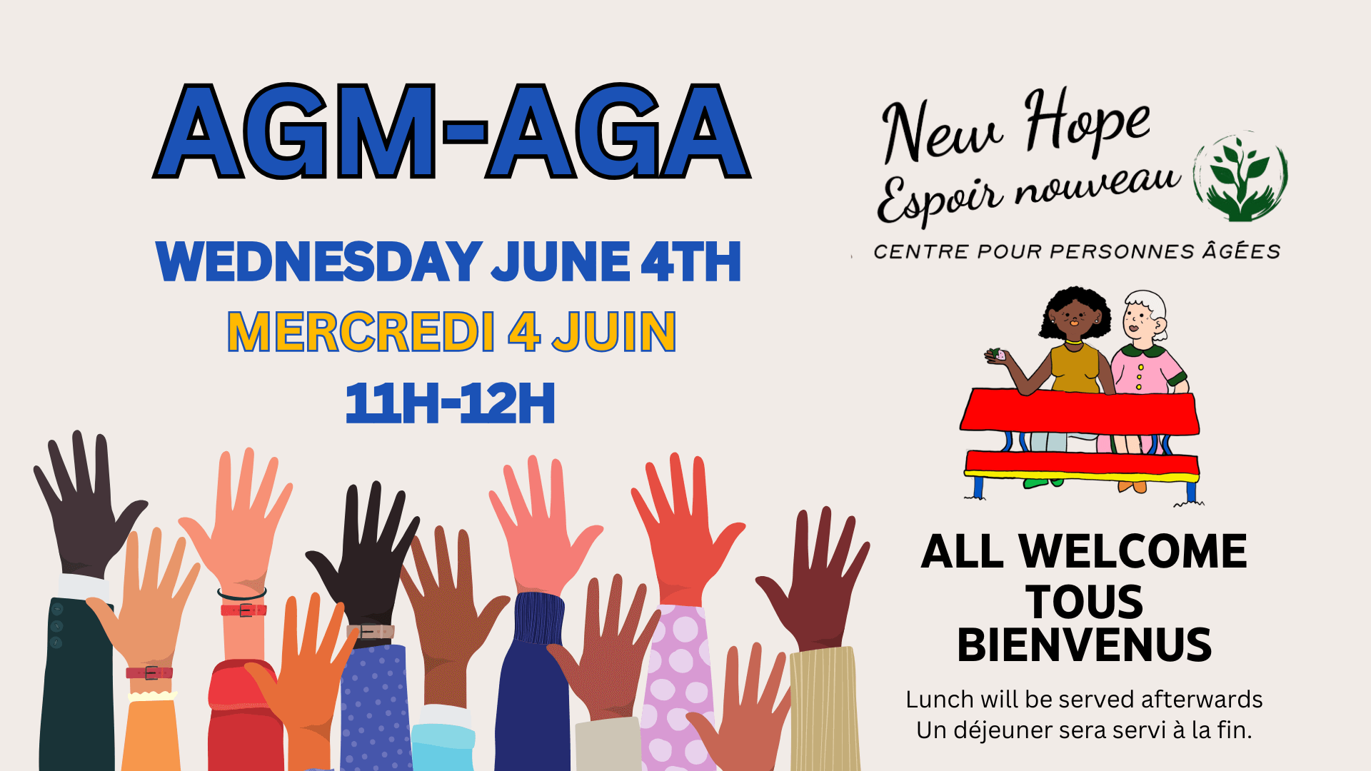 Image de l'article L’AGA d’Espoir Nouveau – New Hope’s AGM