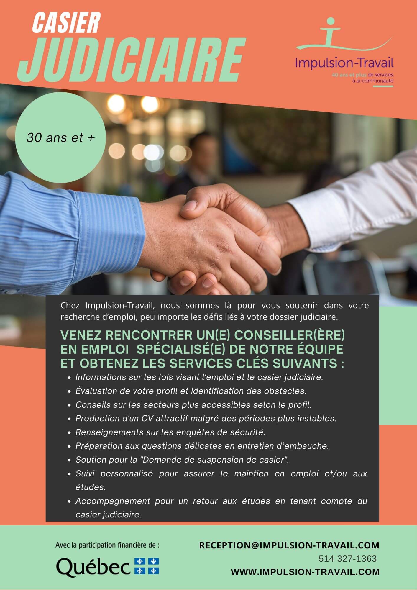 Image de l'article Nouveau service pour personnes avec casier judiciaire