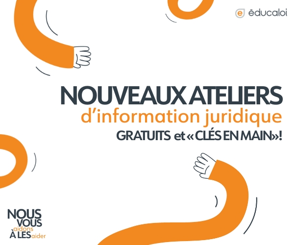 Image de l'article 4 nouveaux ateliers d’information juridique gratuits pour outiller votre communauté