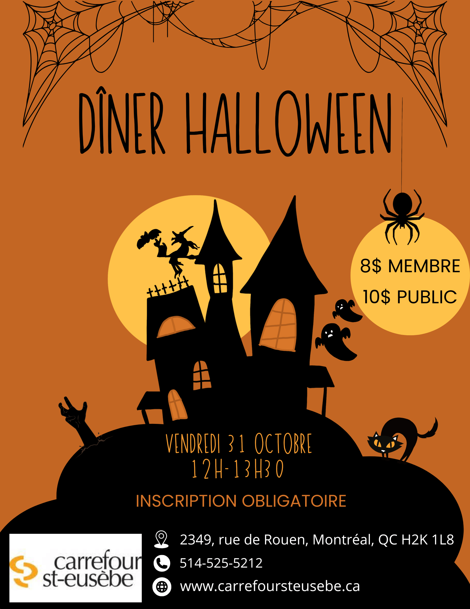 Image de l'article Dîner Halloween