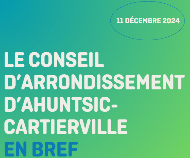 Image de l'article Découvrez les faits saillants du conseil d’arrondissement de décembre!