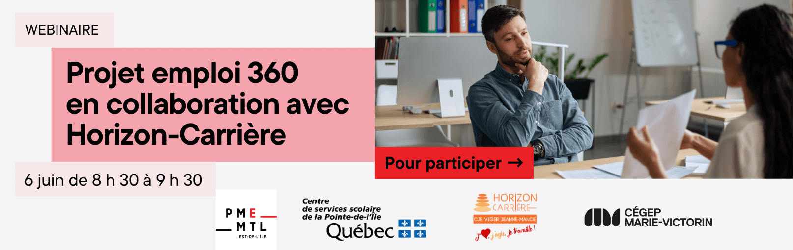 Image de l'article Webinaire – Projet emploi 360