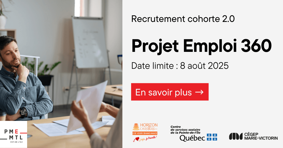 Image de l'article Lancement du recrutement pour la 2e cohorte du Projet Emploi 360