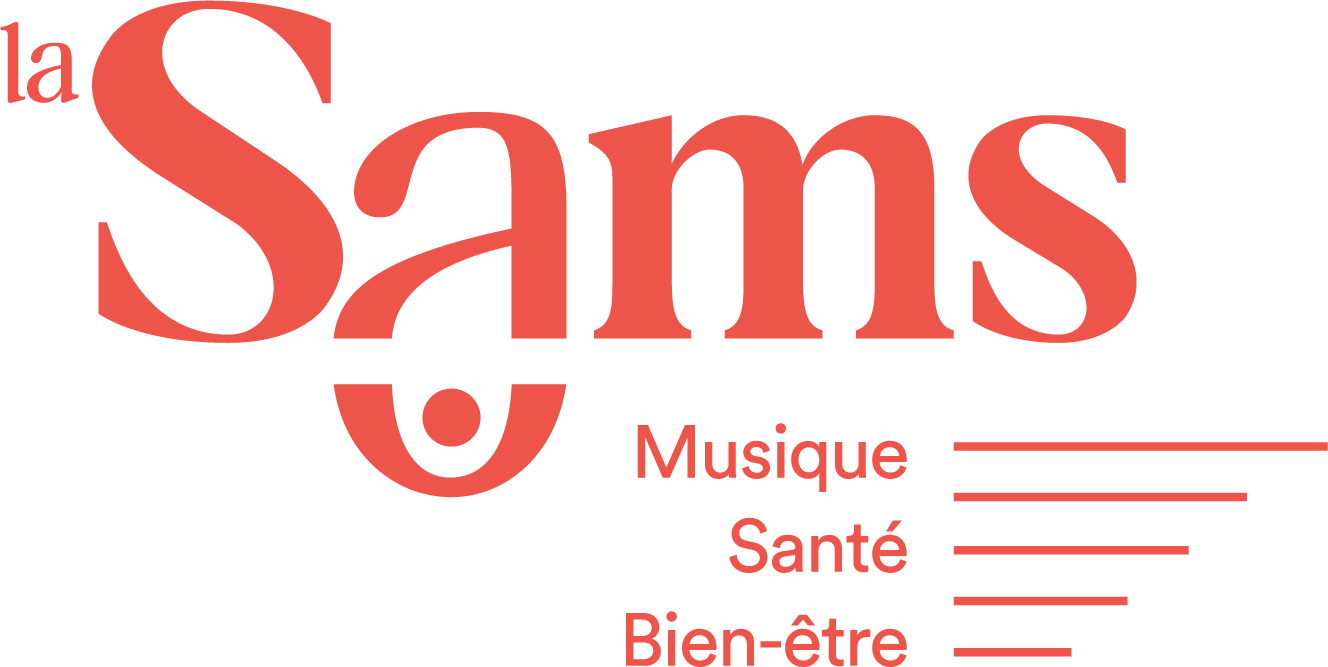 Logo de La SAMS (Société pour les arts en milieux de santé)