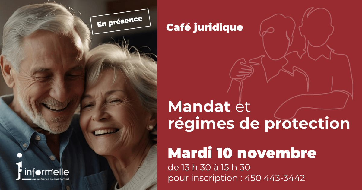 Image de l'article Café juridique : mandat et régimes de protection