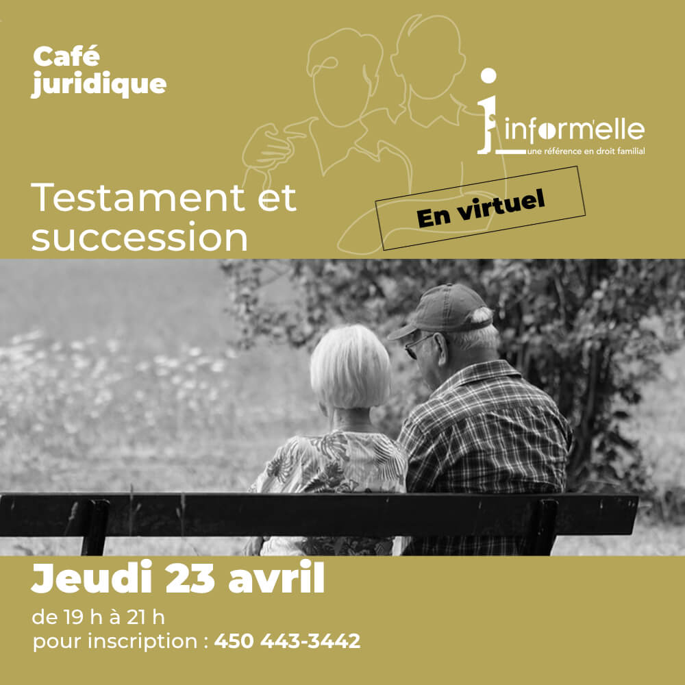 Image de l'article Café juridique : testament et succession