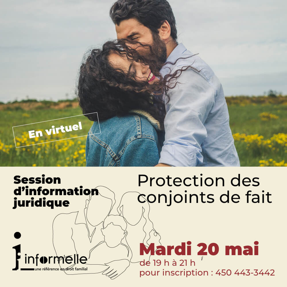 Image de l'article Session d’information juridique : protection des conjoints de fait