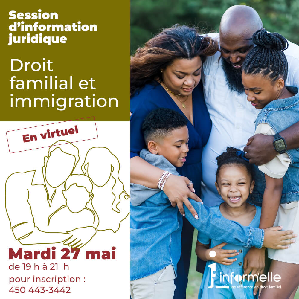 Image de l'article Session d’information juridique : droit familial et immigration