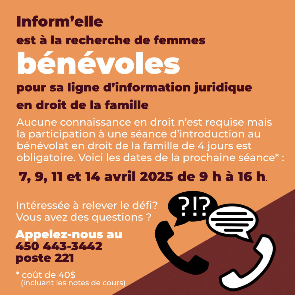 Image de l'article Inform’elle recherche des bénévoles